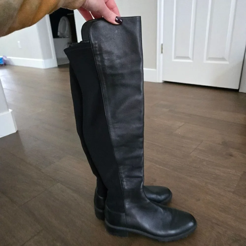 Stuart Weitzman 5050 Lift boots size 8.5 39